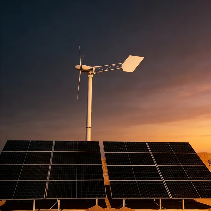 Ветро-солнечная гибридная энергосистема уровня 10 кВт (2)