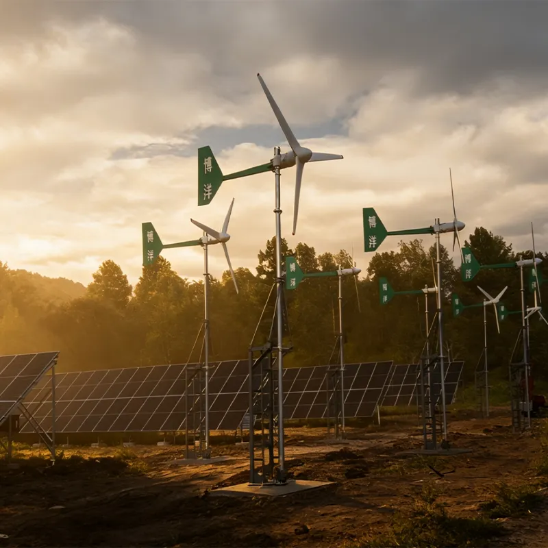 Ветро-солнечная гибридная энергосистема уровня 100 кВт (4)