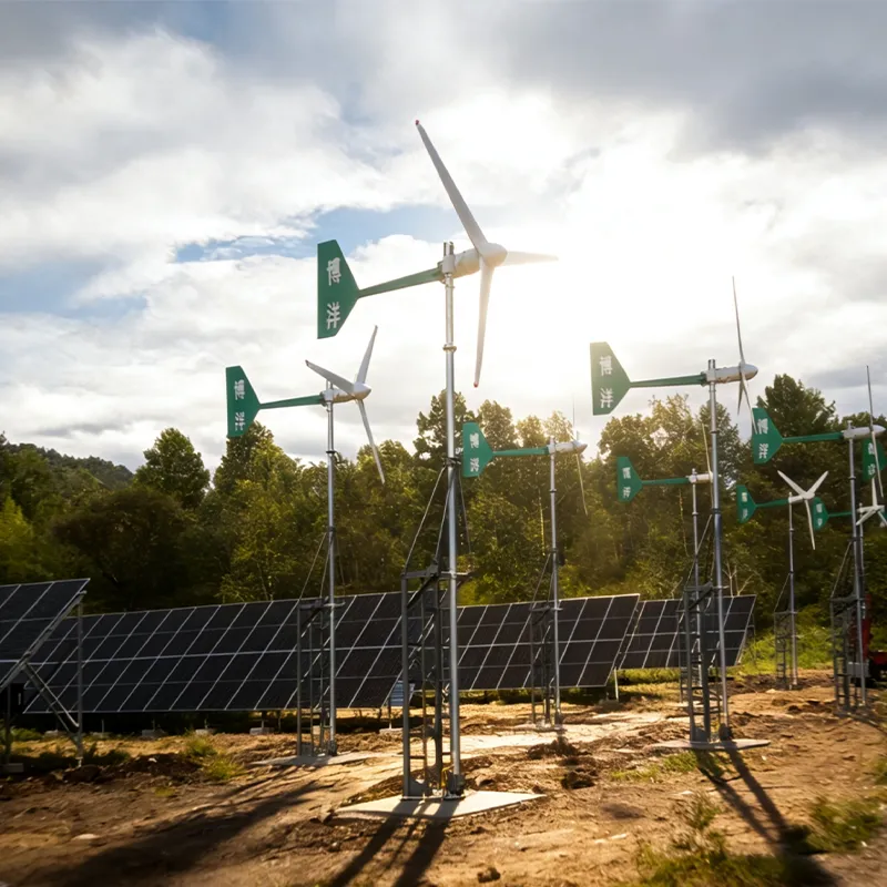 Ветро-солнечная гибридная энергосистема уровня 100 кВт (6)