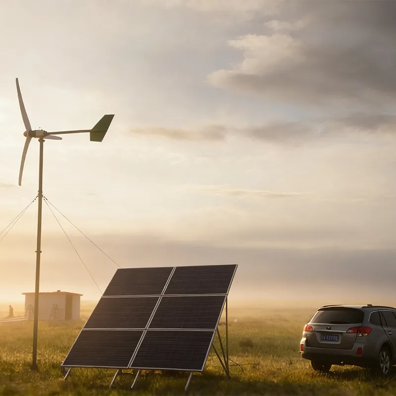 Ветро-солнечная гибридная энергосистема уровня 3 кВт (14)