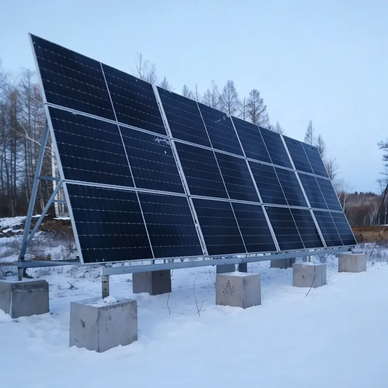 Фотоэлектрическая система с накоплением энергии и сетевым подключением уровня 5 кВт (1)